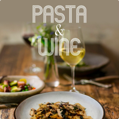 Pasta and Wine