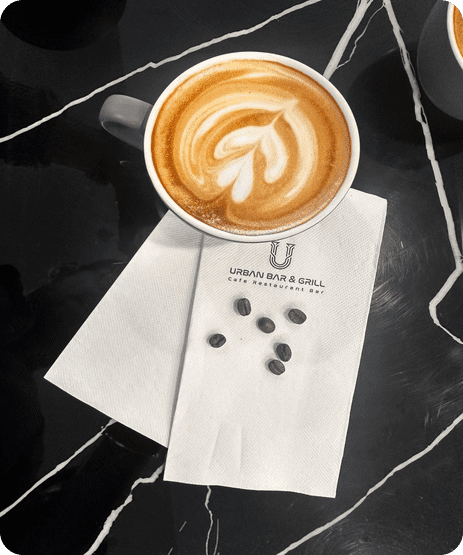 Streaming Cup of Coffee On a Saucer, Inviting Warmth and Rich Aroma